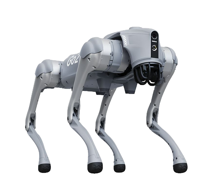 Robot dog with sensors